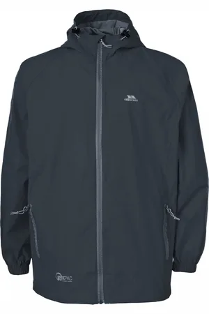 Trespass Kinderen/Kinderen Qikpac Waterdichte Packaway Jacket (Vuursteen)