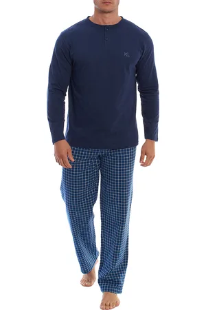 Kisses and Love KLP4 Heren Lange Mouw Winterpyjama