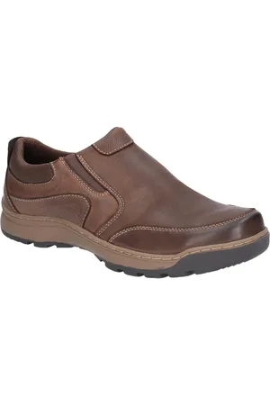 Hush Puppies Heren Jasper Slip On Lederen Schoenen