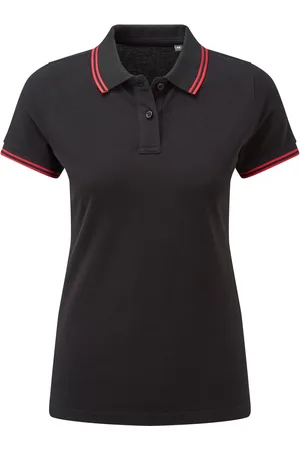 Asquith Dames/Dames Klassieker Fit Polo ( /Rood)