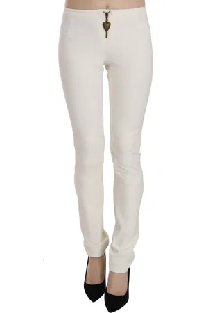 Roberto Cavalli Skinny Dress Broek met middelhoge taille
