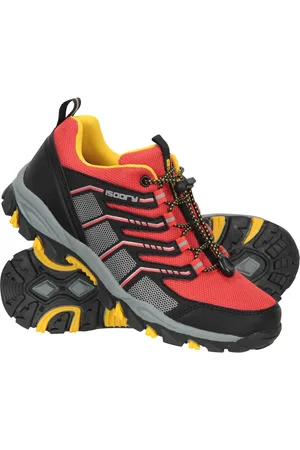 Mountain Warehouse Kinderen/Kinderen Bolt Waterdichte Trainers (Donkerrood)