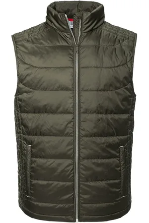 Russell Athletic Russell Heren Nano Gewatteerde Bodywarmer (Donkere )