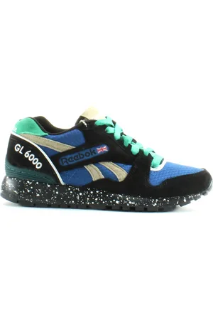 Reebok Classic GL 6000 Trail Zwart Synthetisch Heren Lace Up Trainers M49210