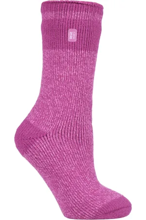 Heat Holders Dames 2.3 tog thermo wintersokken - Advertentieblok Roze