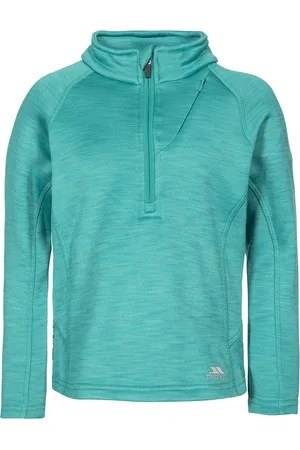 Trespass Kindermeisjes Celina Fleece (Groene zeemarlijn)