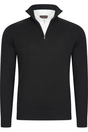 Cappuccino Italia Trui Mock Zip Pullover