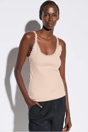 No Matter What Apparel Slanke Band Mouwloze Top