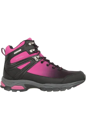 Mountain Warehouse Dames/dames Shadow Softshell wandelschoenen (Donkerroze)