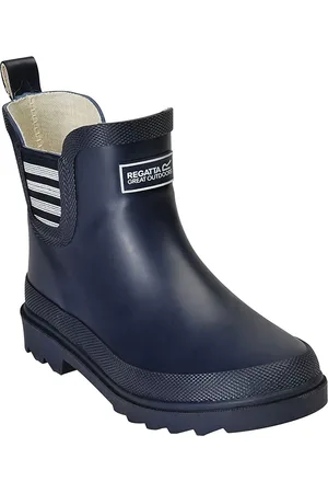 Regatta Harper Wellington Laarzen voor kinderen/Kinderen (Marine / Wit)