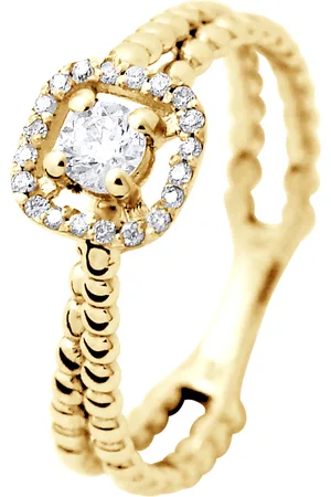 Diadema Solitaire Diamonds 0,33 Cts luxe sieraden Yellow Gold