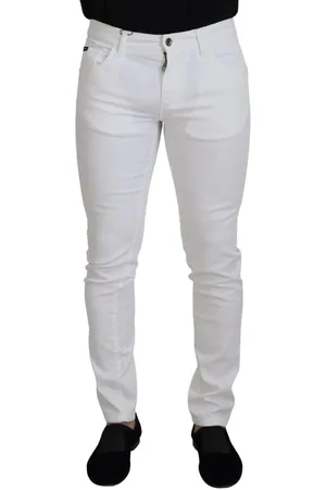 Dolce & Gabbana Stretch Katoenen Denim Jeans