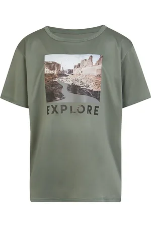 Regatta Kinderen/Kinderen Alvardo VIII Landschap T-Shirt (Agave )