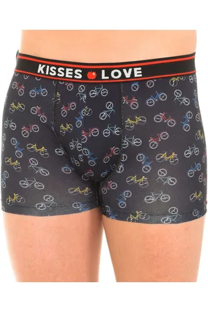 Kisses and Love Herenboxer van ademende stof Model KL10005