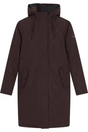 Dreimaster Winter parka Dames donkerbruin