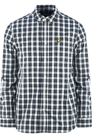 Lyle & Scott Jet Black Long Sleeved Poplin Shirt