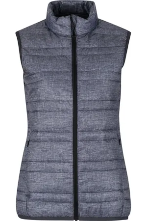 Regatta Vrouwen/dames Firedown Down-Touch Geïsoleerde Bodywarmer (Grijze mergel/zwart)