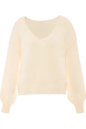 myMo Jumper Dames wolwit
