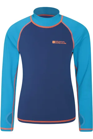 Mountain Warehouse Rash Top met lange mouwen voor kinderen/Kinderen