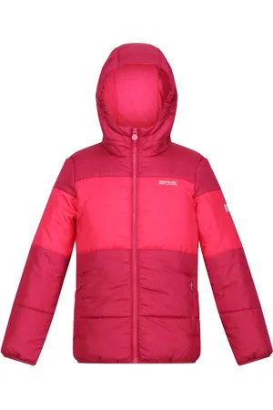 Regatta Gewatteerd kinder/kinderjack Lofthouse VII Terrain Print (Bessenroze/ toverdrank)