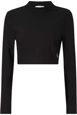 Calvin Klein Sweatshirts Ck Jeans Technisch Gebreid Mock
