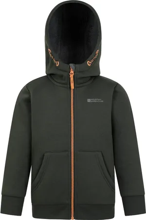 Mountain Warehouse Kinder/Kids Nordic II Full Zip Hoodie ( Groen)
