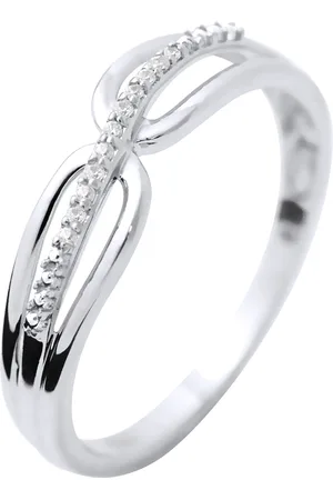 Diadema Wave Alliance Diamonds 0.030 Cts White Gold