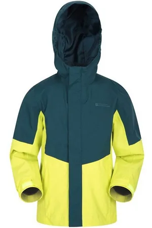 Mountain Warehouse Kinder/Kids Meteor Waterdicht Jasje (Kalk)