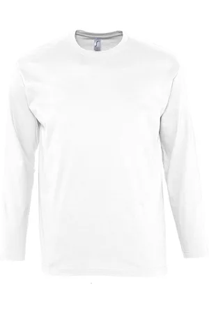 Sols Heren Monarch T-Shirt met lange mouwen