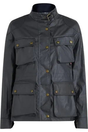 Belstaff Fieldmaster 2.0 donker marineblauw gewaxt jack
