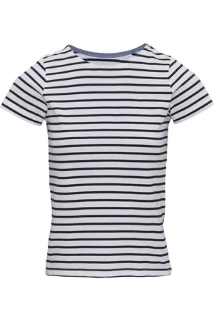 Asquith Dames/dames Mariniere Kustshirt met korte mouwen ( /Zwaar)