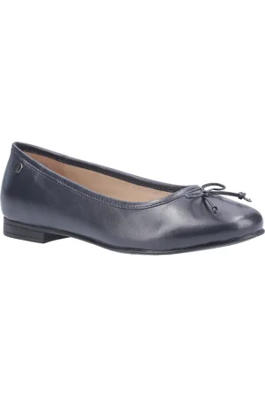 Hush Puppies Dames/dames Naomi Slip On Leren Balletpomp (Marine)