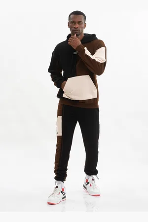 Tom Barron Heren trainingspak in oversized driekleur