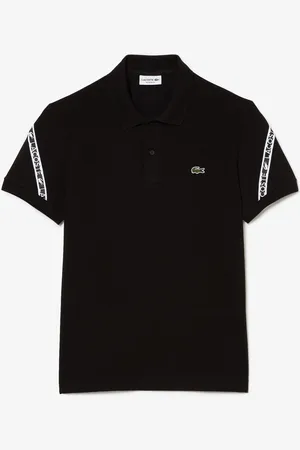 Lacoste Heren Regular Fit Stretch Mini Pique Poloshirt in