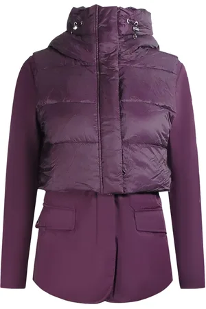 Parajumpers Layla Fig paarse donsjack met capuchon