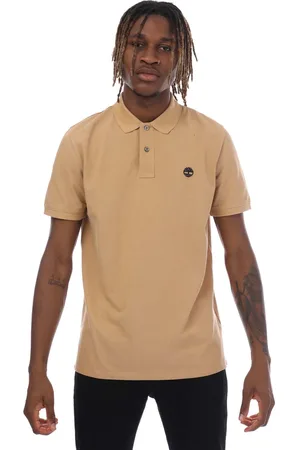 Timberland Heren Millers River Piqué Poloshirt in Tarwe