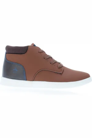 Original Penguin Originele Penguin Juniors Miles Laarzen in Tan voor jongens