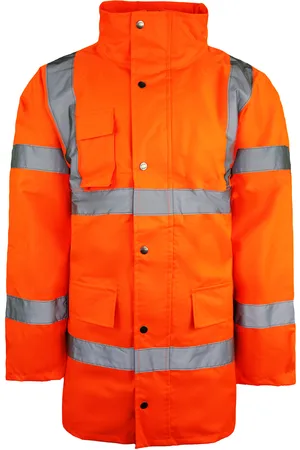 Dickies Hoge Zichtbaarheid Motoroway Veiligheid Heren Jas