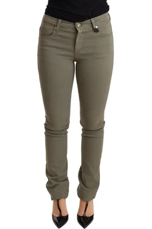 ERMANNO SCERVINO Skinny Katoenen Jeans Met Lage Taille