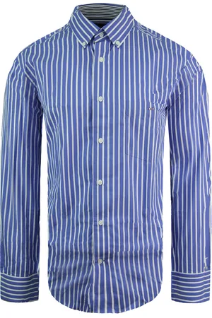 Eden Park Regular Heren /Wit Oxford Overhemd