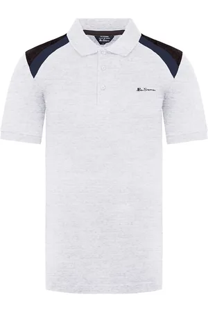 Ben Sherman Geborduurd Heren Licht Polo Shirt