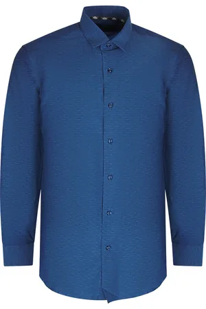 Aquascutum Shirt met lange mouwen en gestreept patroon