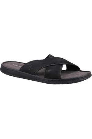 Hush Puppies Heren Nile Crossover Leren Sandalen