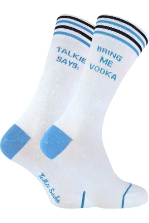 Sock Snob Nieuwigheid voor heren Bring Me Beer & Vodka katoenen sokken - Breng Me Wodka