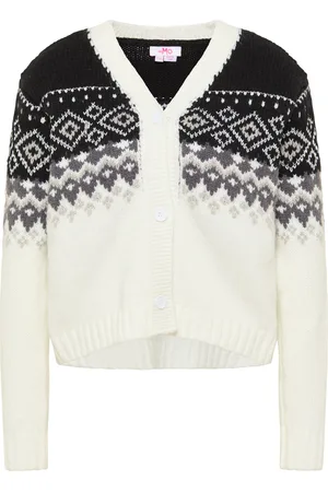 myMo Vest Blonda Dames zwart en wit