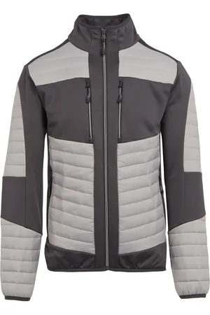 Regatta Heren E-Volve Thermal Hybride Jas (Mineraalgrijs/antraciet)