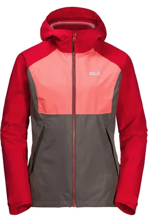 Jack Wolfskin Mount Isa 3in1 Dames Roze Jas