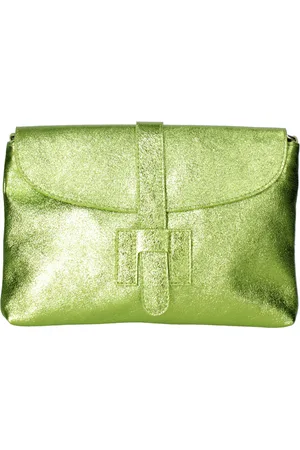 Viola Castellani Koppelingzak Vrouwen LIGHT GREEN