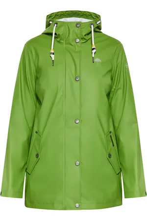 Schmuddelwedda Regenjas Dames lichtgroen