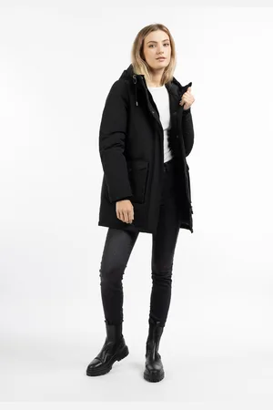 Dreimaster Winter parka stormwolk Dames